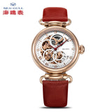 Seagull ladies automatic mechanical watch with skeleton dial Model :811.11.6002L Caliber: ST16