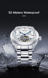 Sea-Gull Automatic Mechanical Watch  with day date, Sapphire glass with stainless Steel Band M162S