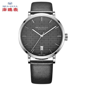 Seagull watch men automatic mechanical watch men fashions Thin and light Business watch 50m watch mechanical-watch 819.42.6027