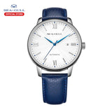 Sea-Gull Men's Watch Automatic Mechanical Watch Simple Business Calendar Sapphire Watch 819.27.6084