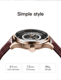 Seagull Automatic mechanical watch with calendar function Caliber : ST2130 Model :819.37.6038