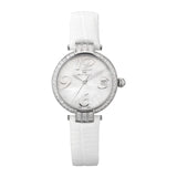 Seagull Beautiful Automatic  Women's Watch with 12,3,6,9 hour index and diamante bezel and lug. Calibre ST2130 Model 719.752